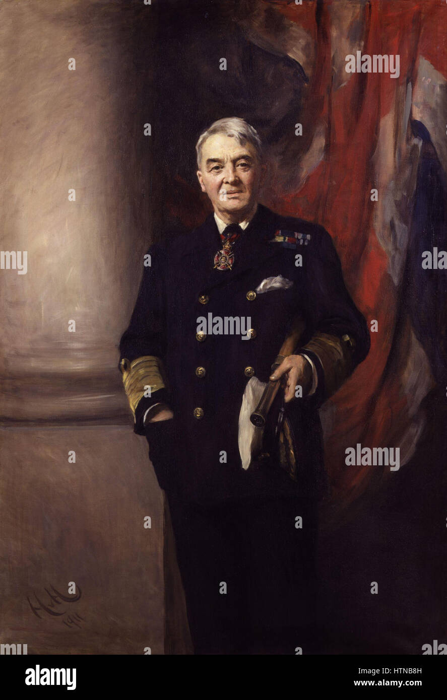 John Arbuthnot Fisher, 1st Baron Fisher by Sir Hubert von Herkomer