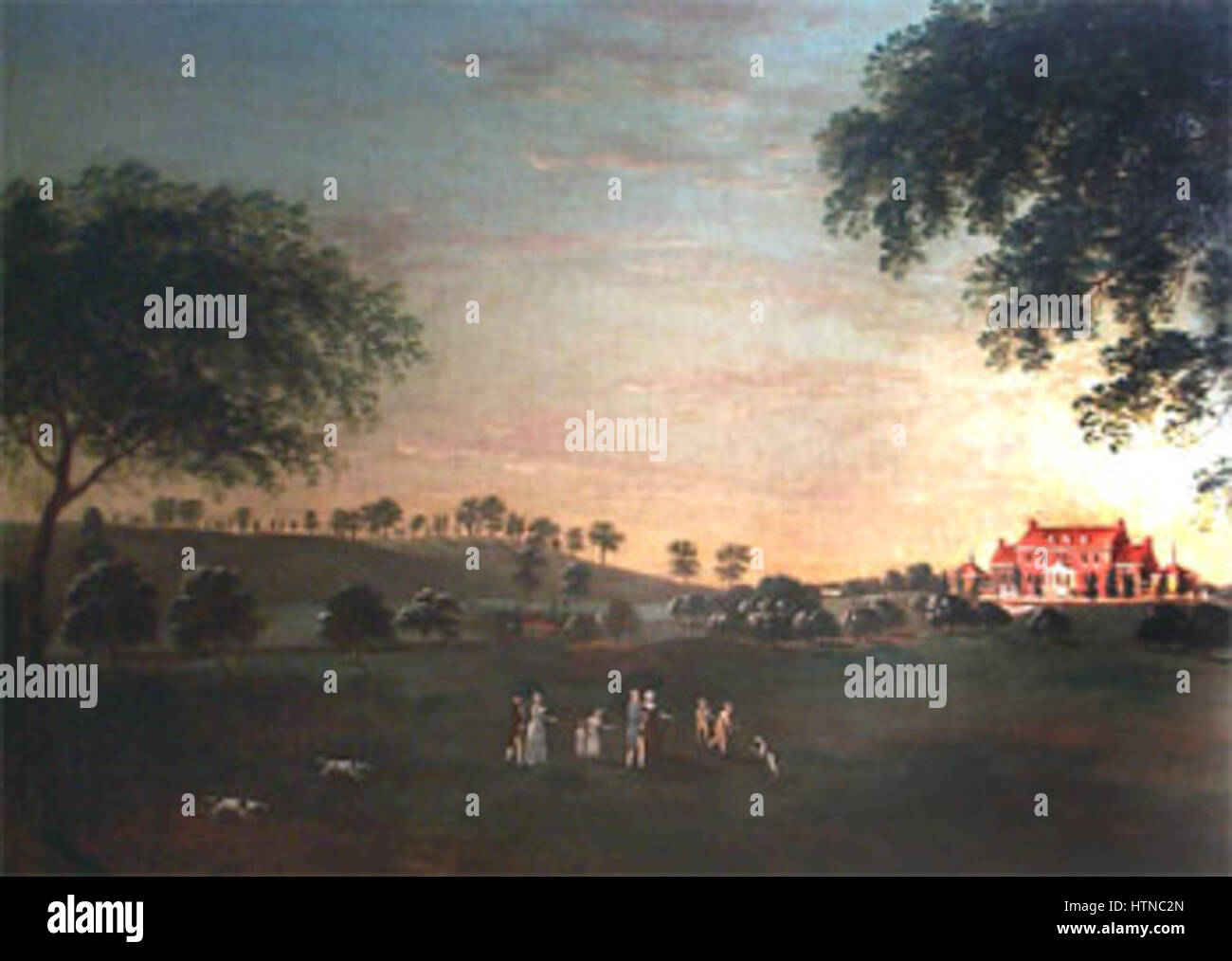 Perry Hall Mansion Stock Photo Alamy