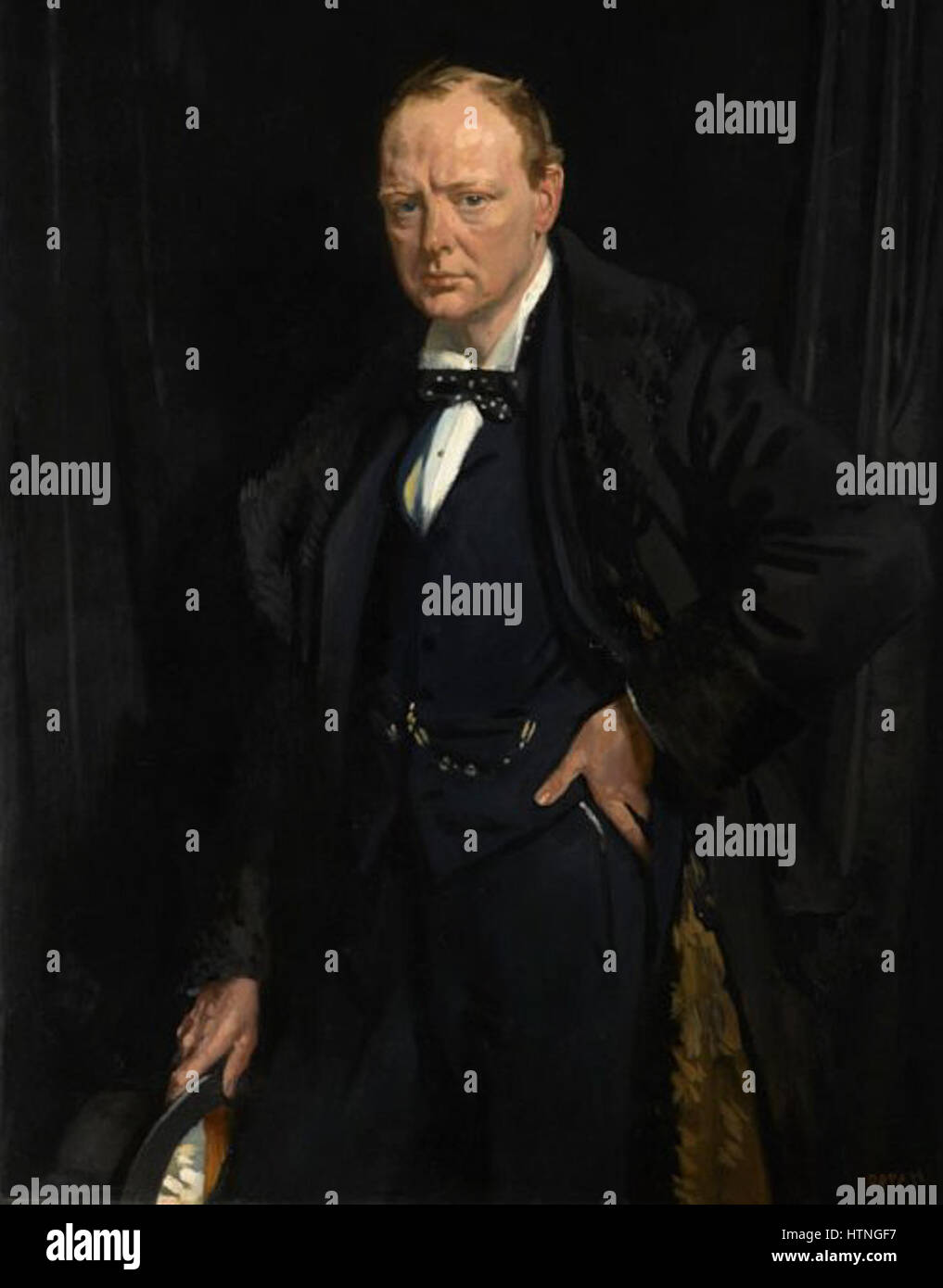 winston-churchill-william-orpen-hi-res-stock-photography-and-images-alamy