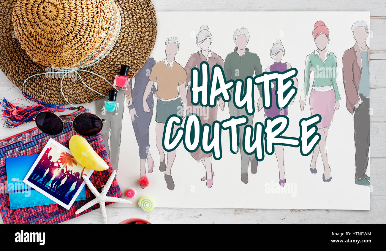 Style Trends Fashion Design Classy Chic Concept Stock Photo Alamy