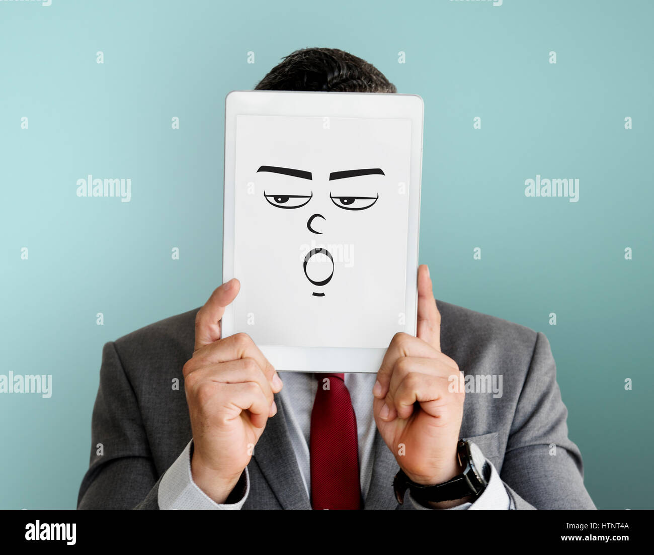 Face Expression Emotional People Concept Stock Photo - Alamy