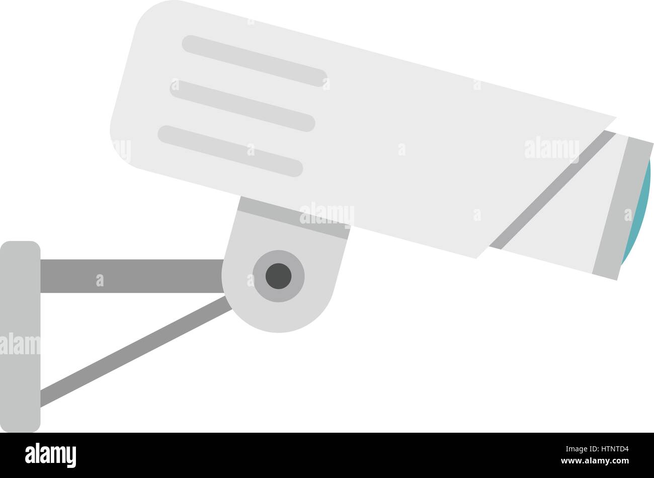 Security camera icon, flat style Stock Vector Image & Art - Alamy