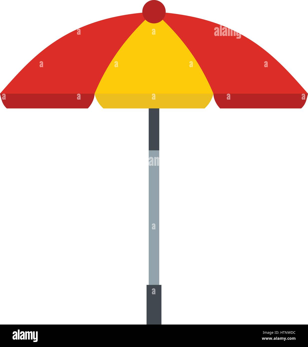 Colourful beach umbrella Stock Vector Images - Alamy