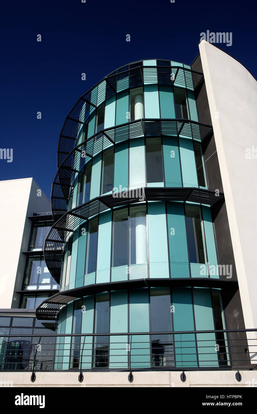 Ellipse Building in Swansea, West Glamorgan, Wales, United Kingdom Stock Photo