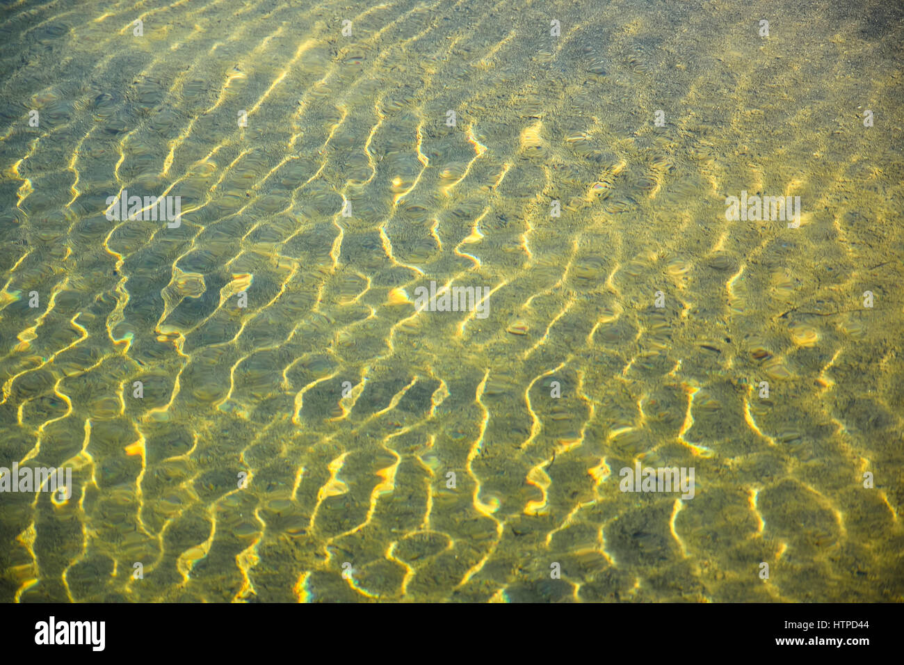 Golden glittering sea water hi-res stock photography and images - Alamy