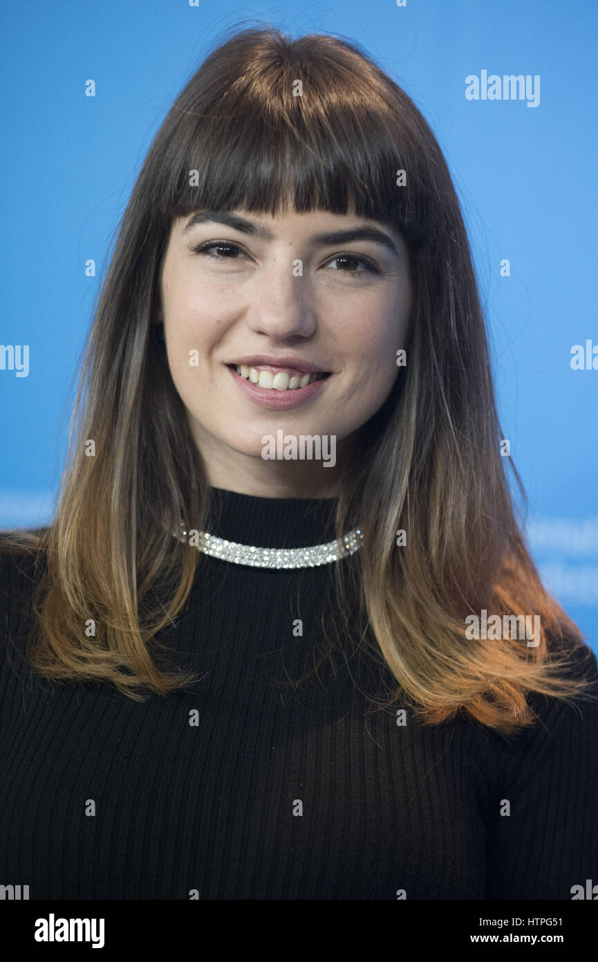 Cast members and director attend a photocall for T2 Trainspotting' at the 67th International Berlin Film Festival (Berlinale)  Featuring: Anjela Nedyalkova Where: Berlin, Germany When: 10 Feb 2017 Stock Photo