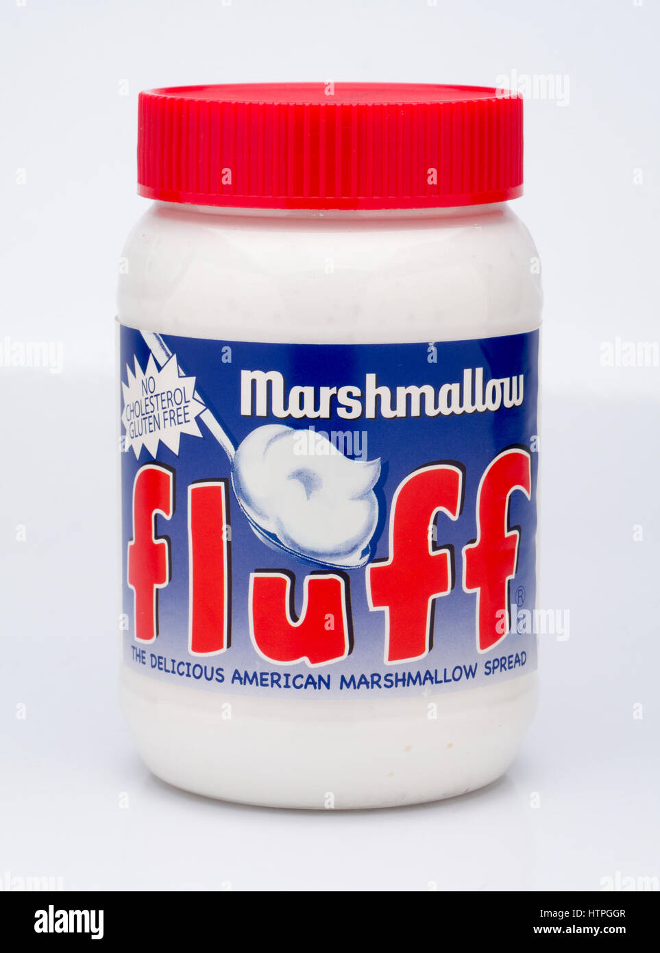 Jar of Marshmallow Fluff Stock Photo Alamy