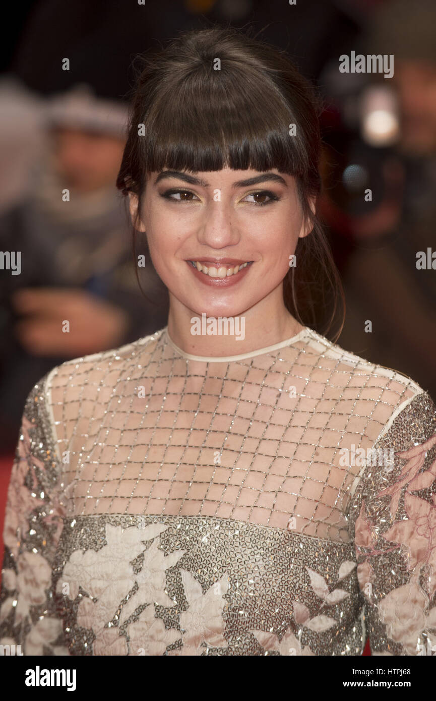 Cast members and director attend a photocall for T2 Trainspotting' at the 67th International Berlin Film Festival (Berlinale)  Featuring: Anjela Nedyalkova Where: Berlin, Germany When: 10 Feb 2017 Stock Photo