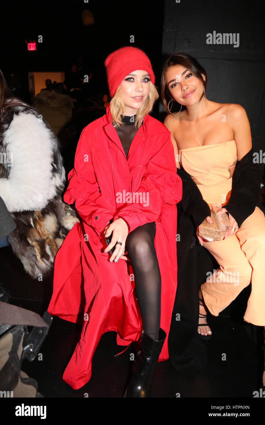 NYFW - Cushnie et Ochs - Front Row Featuring: Amanda Steele, Madison