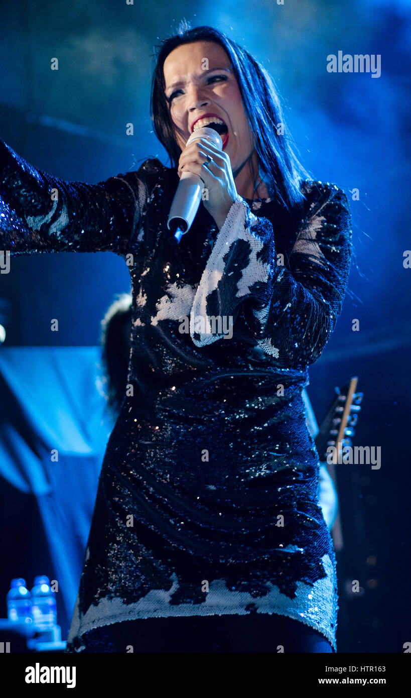 Tarja @ Manchester Academy 9 March 2017 Stock Photo