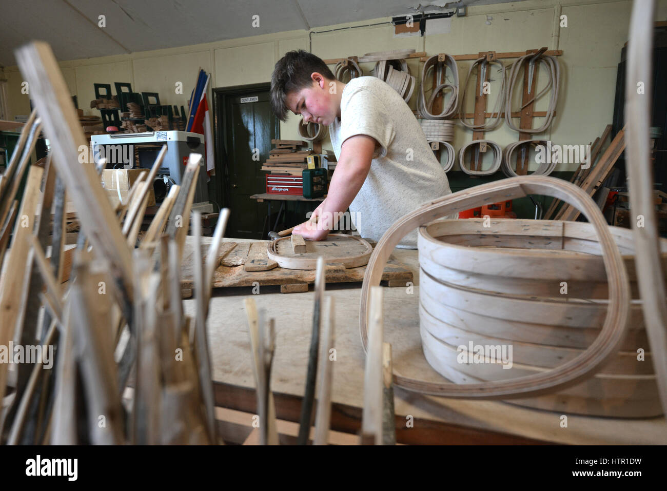 In the of one of the last traditional Sussex trug makers