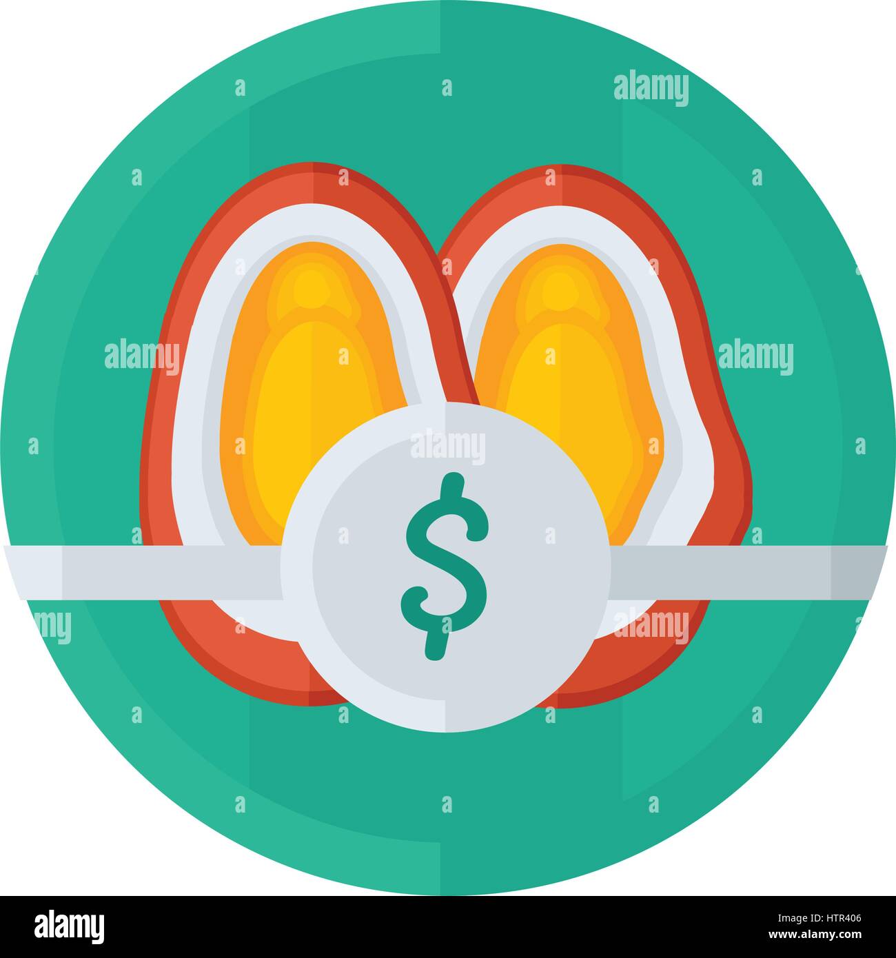 Shellfish Logo Yellow Yellow dish Stock Vector Images - Alamy