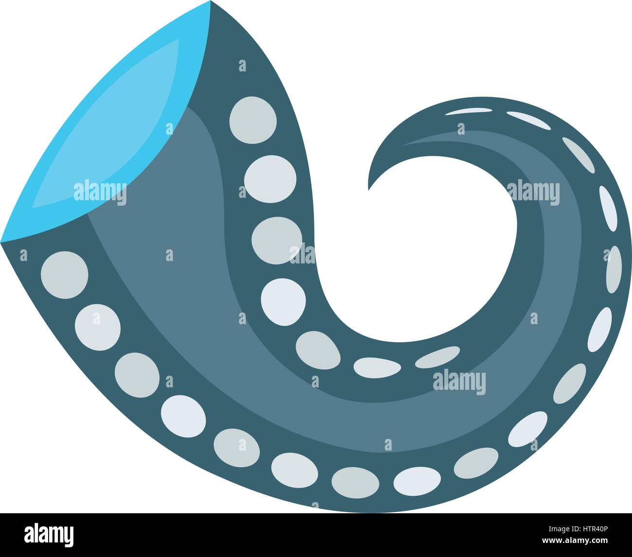 blue tentacles of octopus Stock Vector Image & Art - Alamy