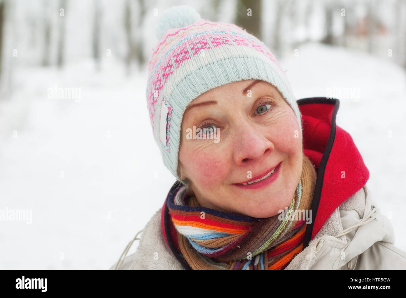 Cool pretty girl winter hi-res stock photography and images - Alamy