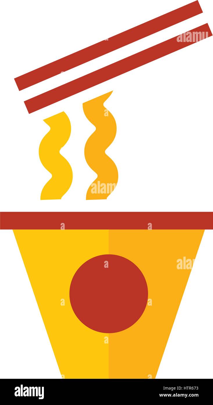 Download Cup Of Instant Noodles Yellow Stock Vector Image Art Alamy Yellowimages Mockups
