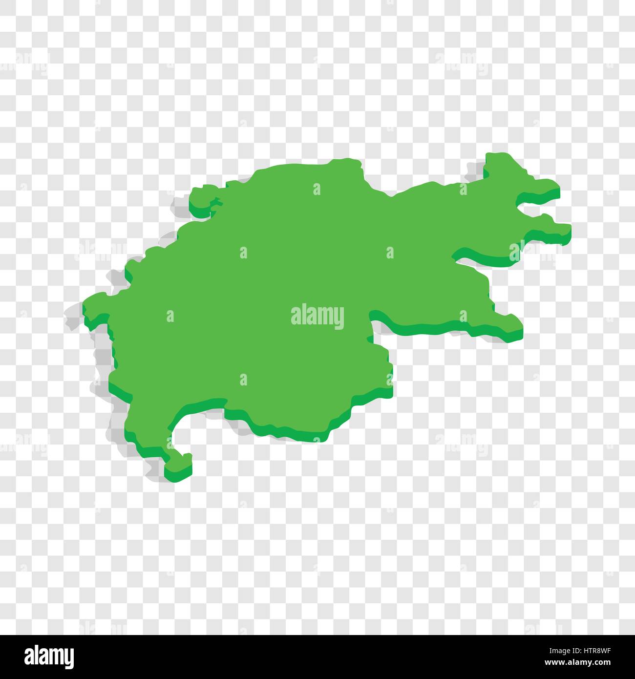 Map isometric icon Stock Vector Image & Art - Alamy