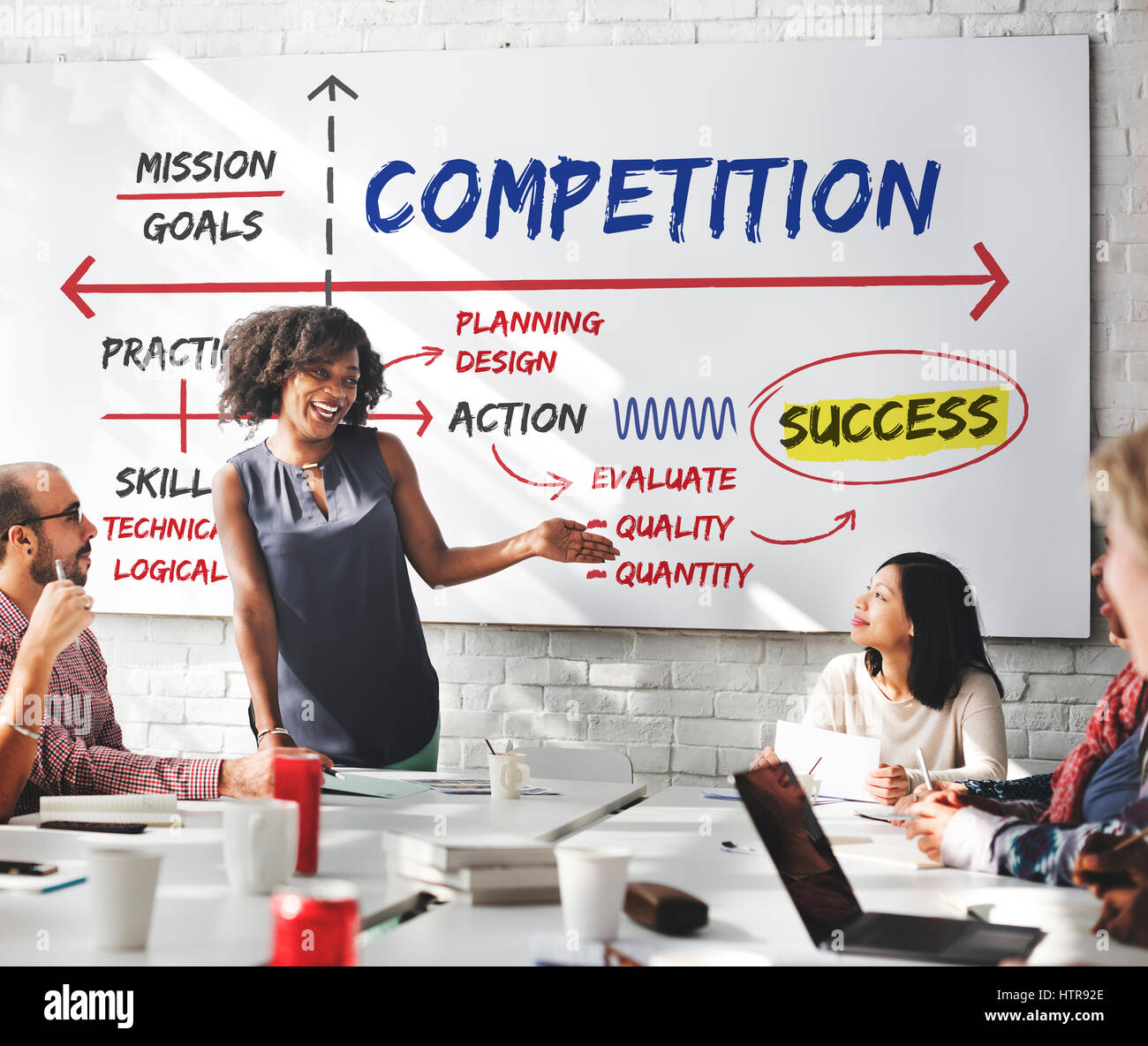 Target Achievement Goals Strategy Concept Stock Photo