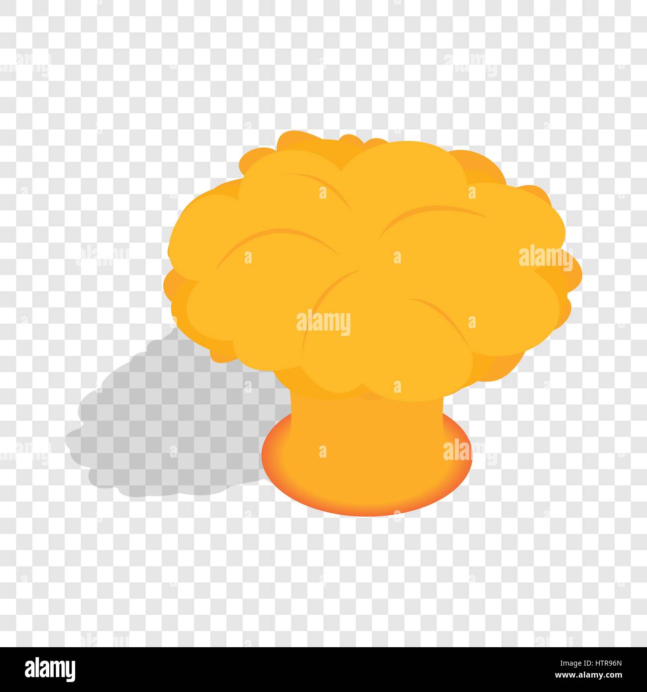 Nuclear explosion isometric icon Stock Vector Image & Art - Alamy