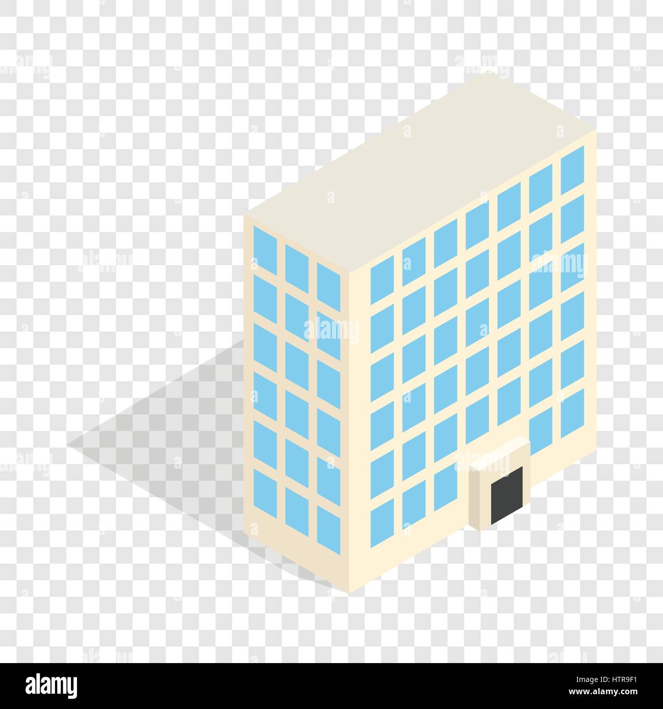 Office building isometric icon Stock Vector Image & Art - Alamy