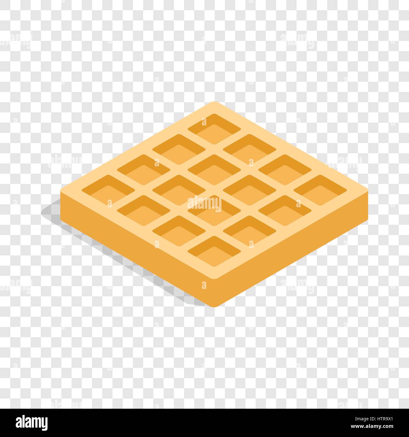 Syrup waffles Stock Vector Images - Alamy