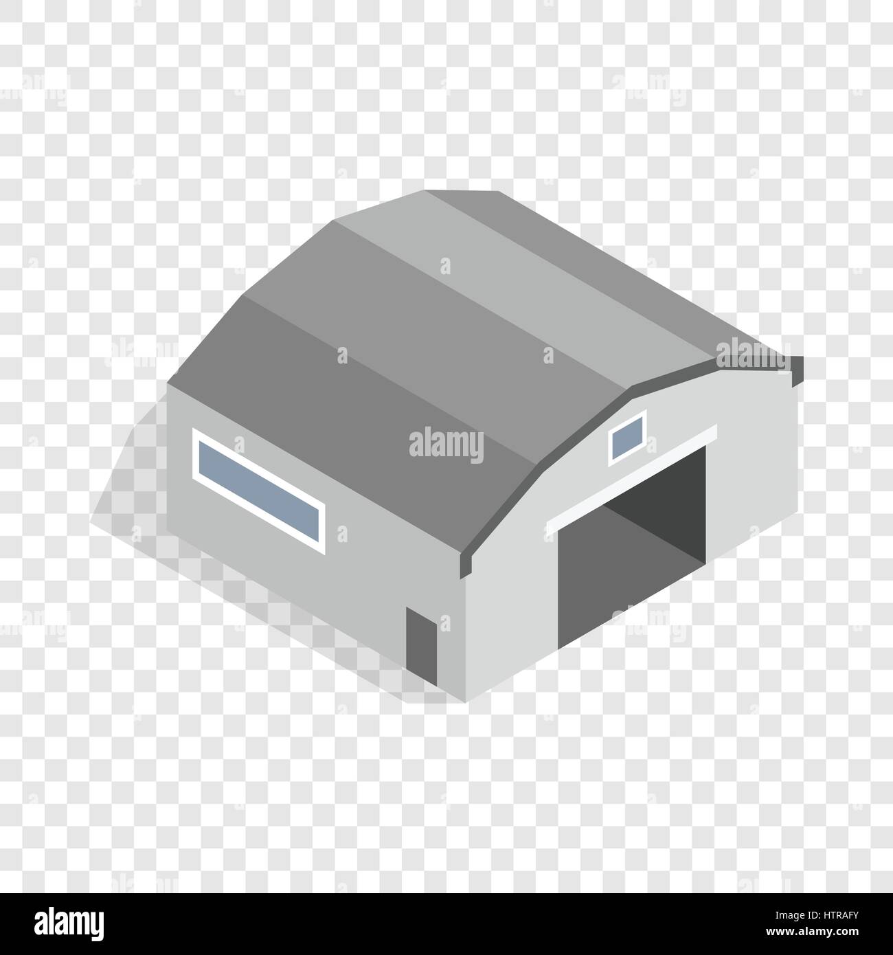 Hangar isometric icon Stock Vector Image & Art - Alamy