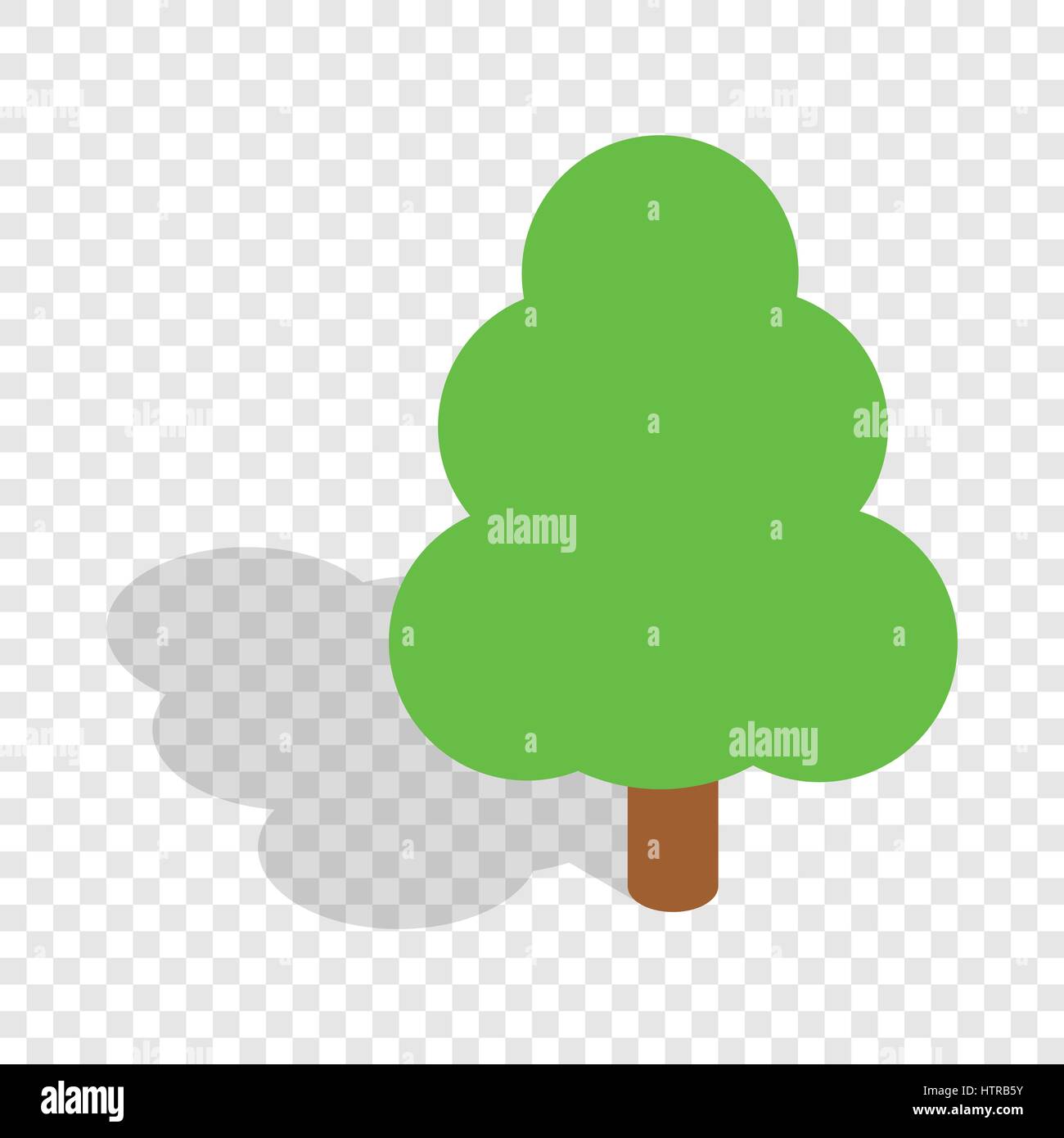 Tree isometric icon Stock Vector Image & Art - Alamy