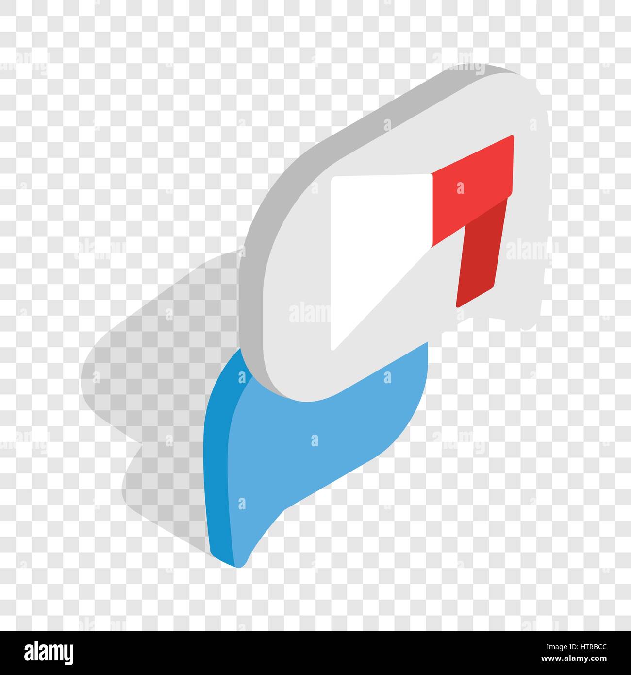 Bubble speech isometric icon Stock Vector Image & Art - Alamy