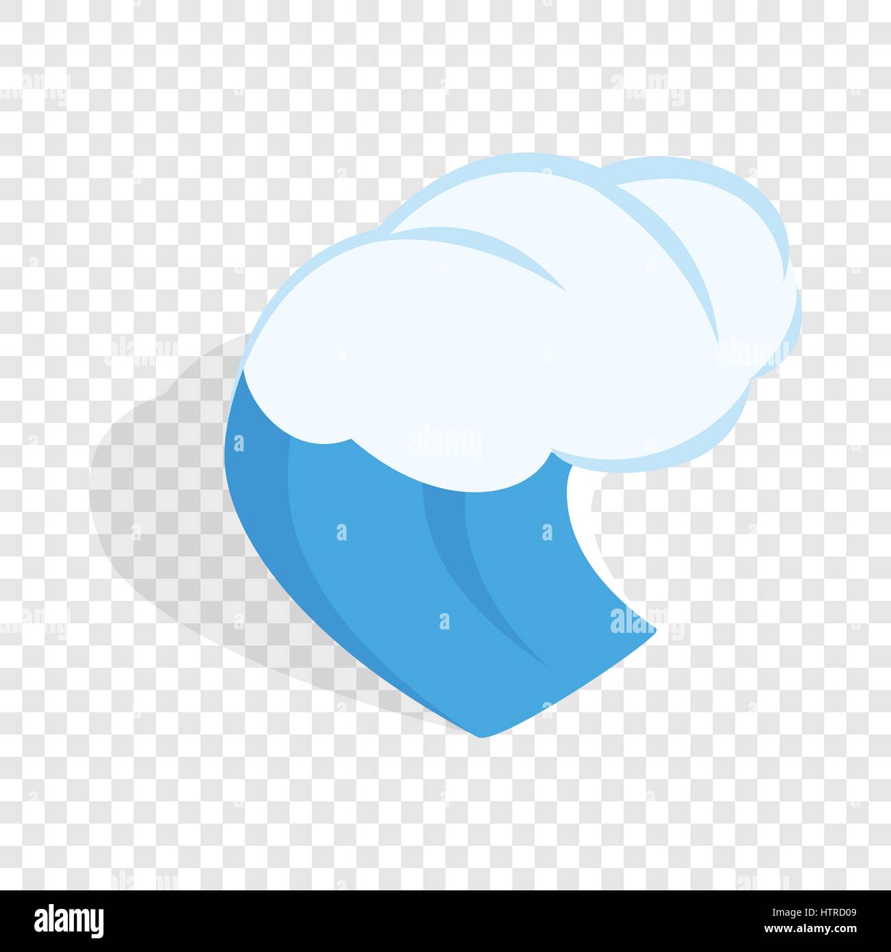 Water wave isometric icon Stock Vector Image & Art - Alamy