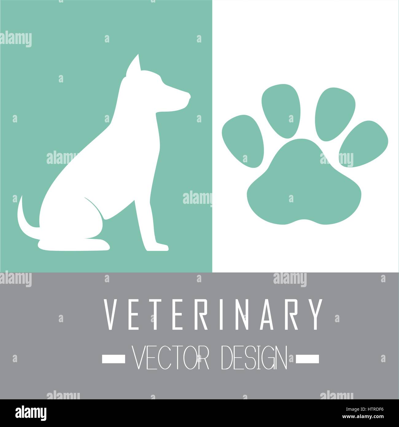 Veterinary clinic healthcare  Stock Vector