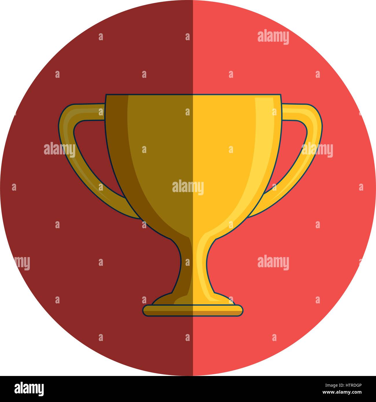 trophy cup award isolated icon Stock Vector Image & Art - Alamy