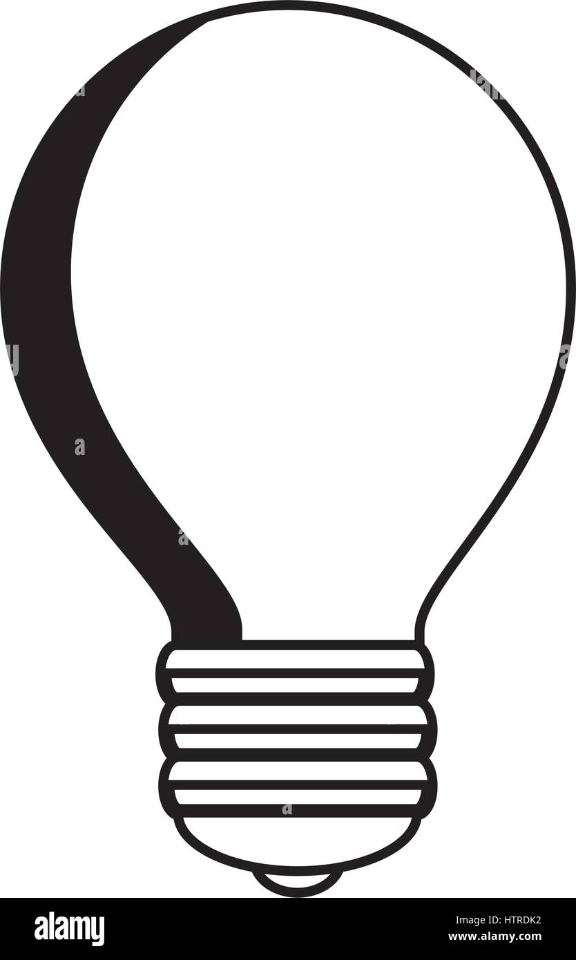 bulb light isolated icon Stock Vector Image & Art - Alamy