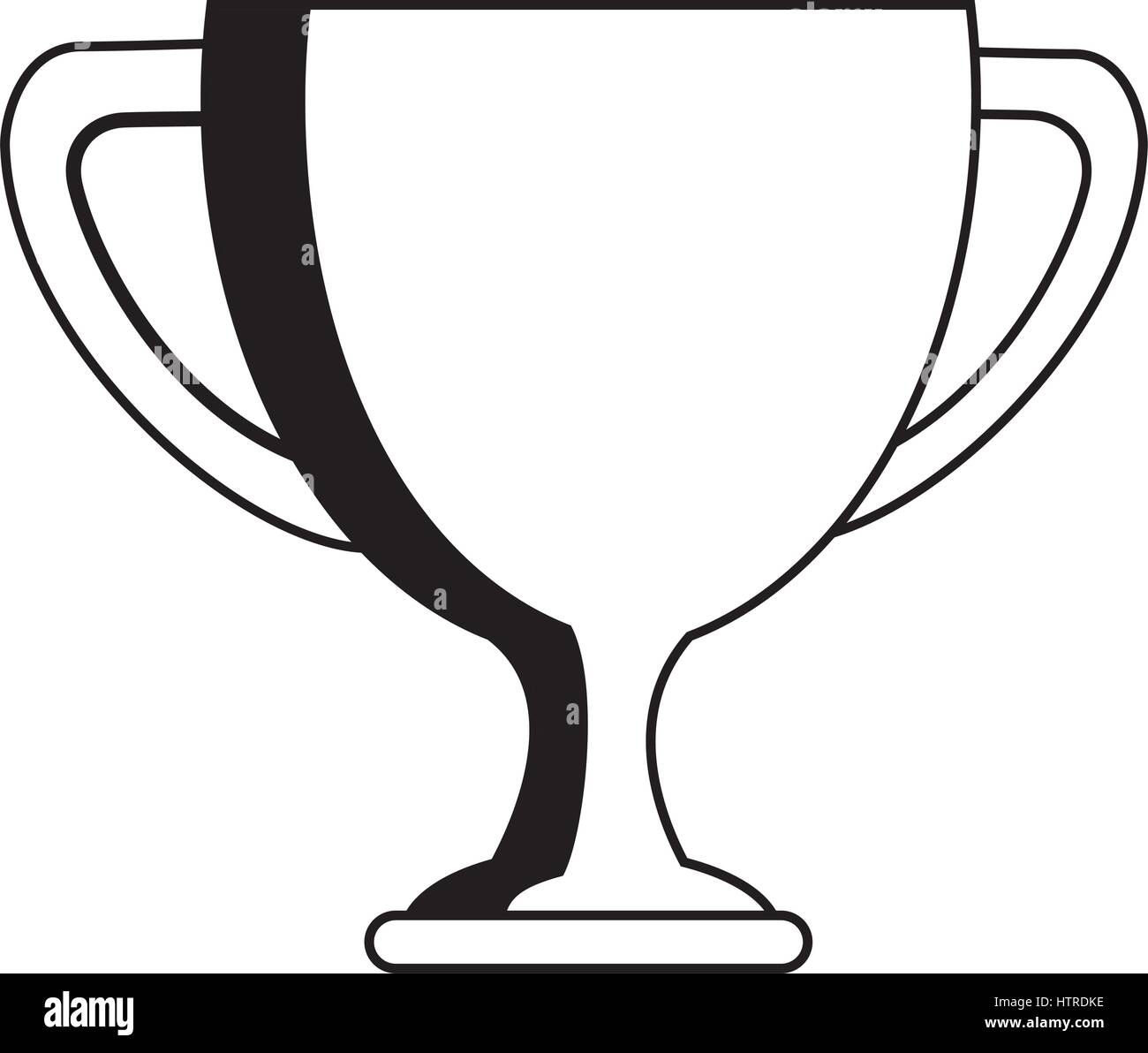 trophy cup award isolated icon Stock Vector Image & Art - Alamy