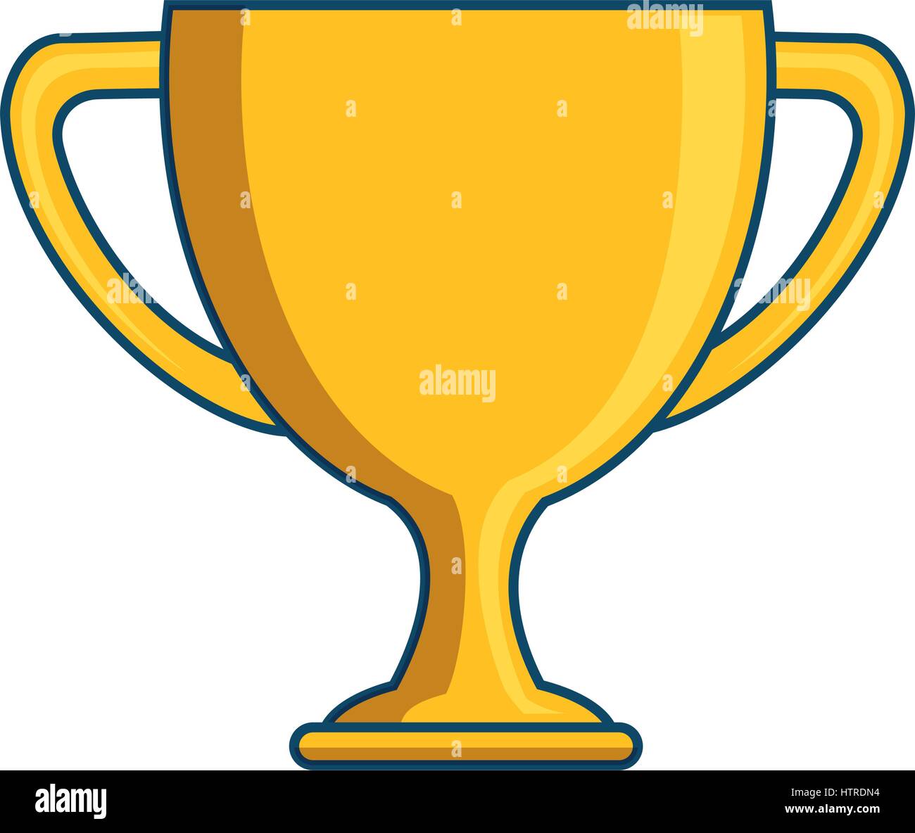 trophy cup award isolated icon Stock Vector Image & Art - Alamy