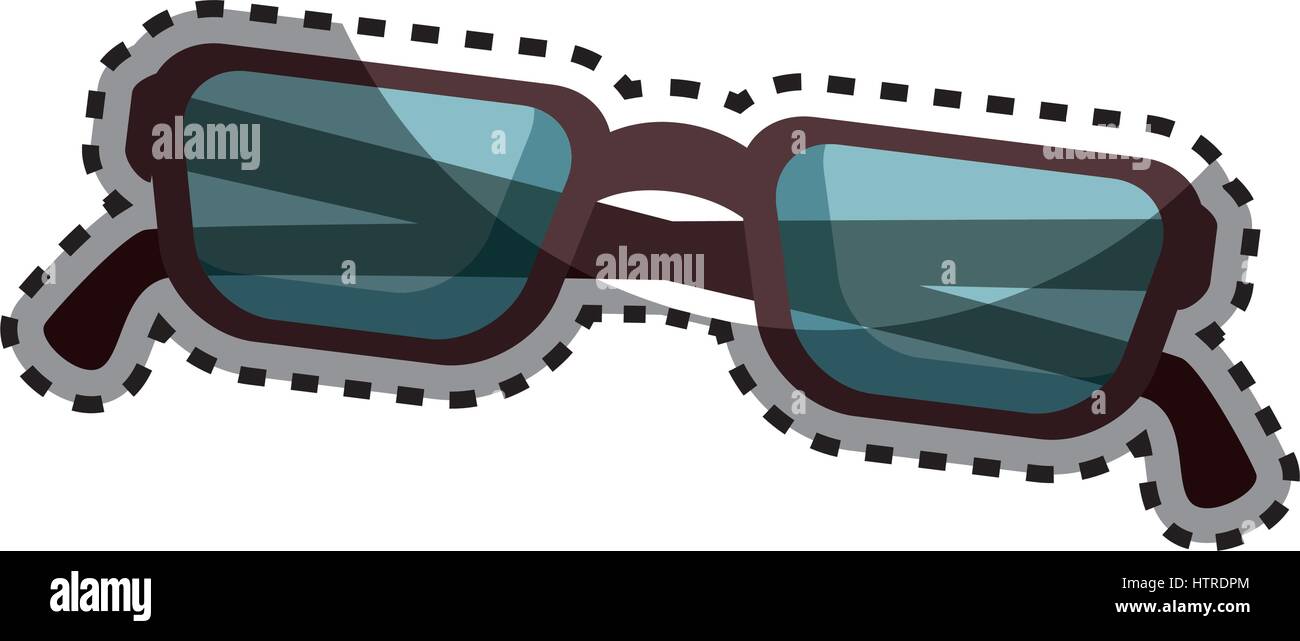 eye glasses isolated icon Stock Vector Image & Art - Alamy