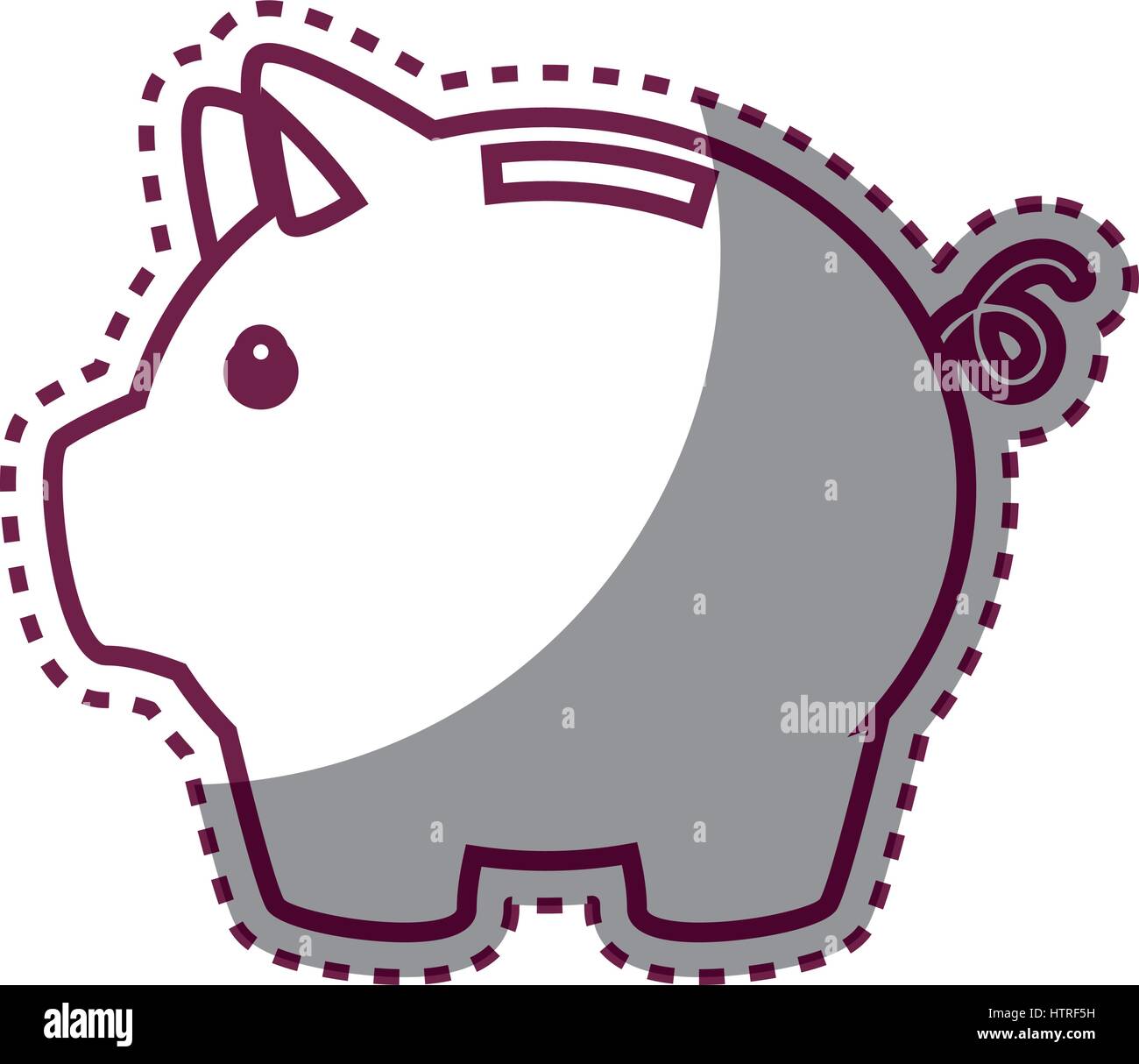 piggy savings money icon Stock Vector Image & Art - Alamy