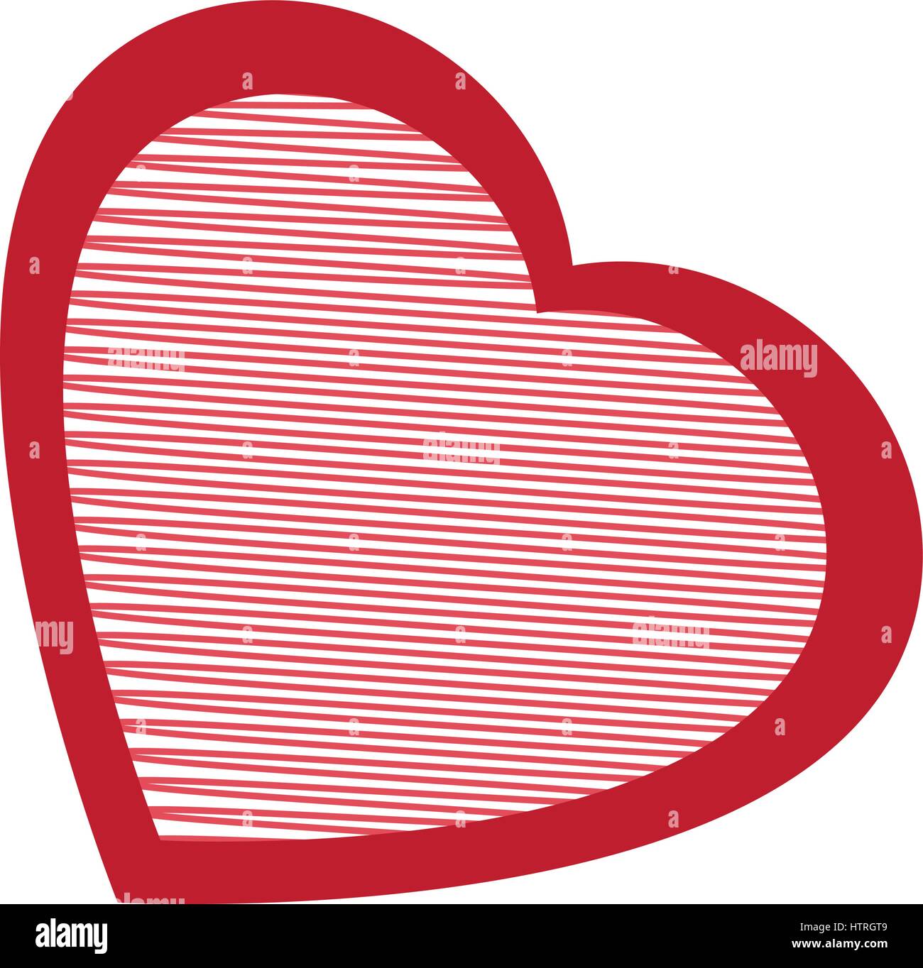 heart love romantic card Stock Vector Image & Art - Alamy