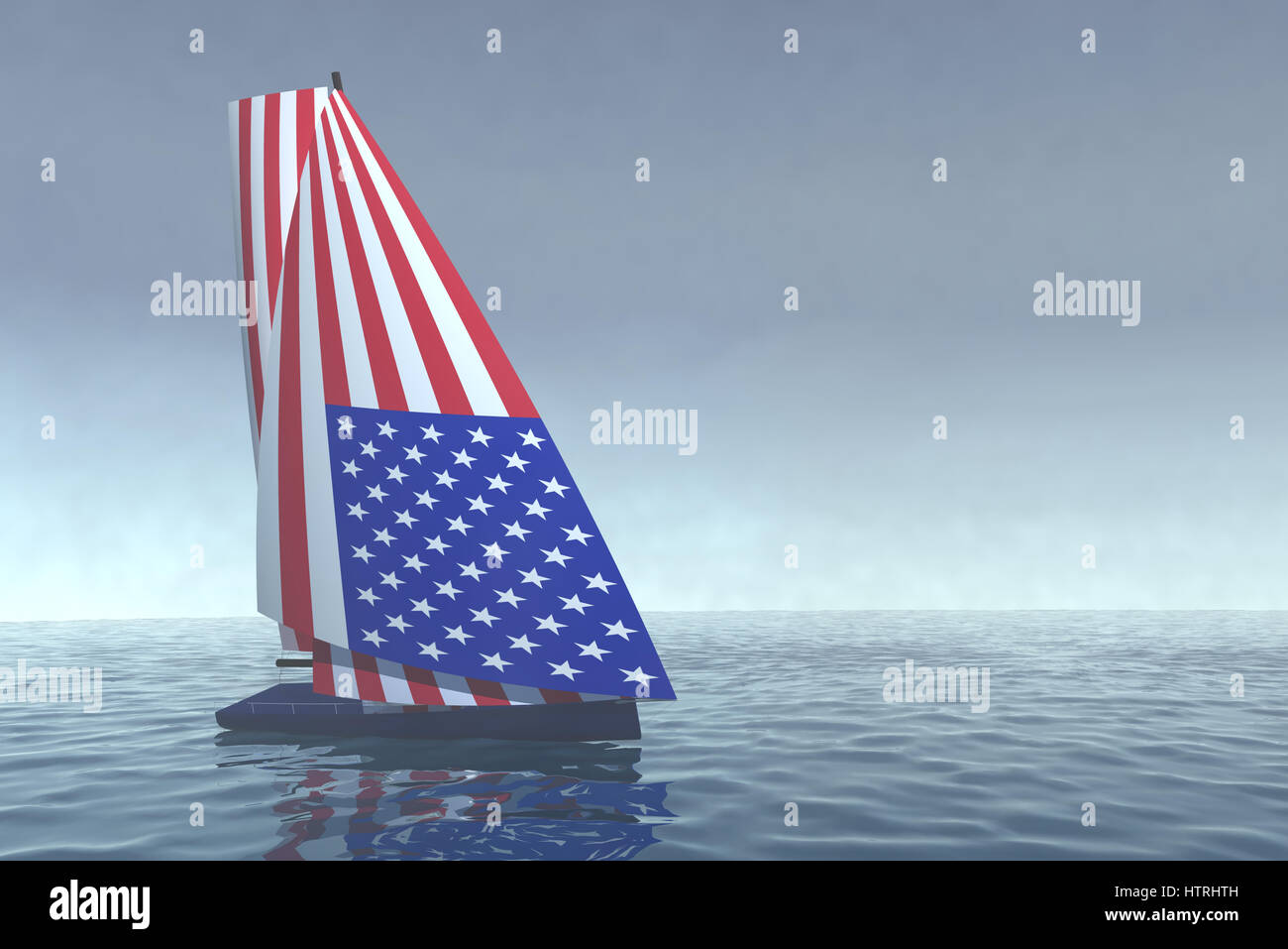 American flag sail hires stock photography and images Alamy