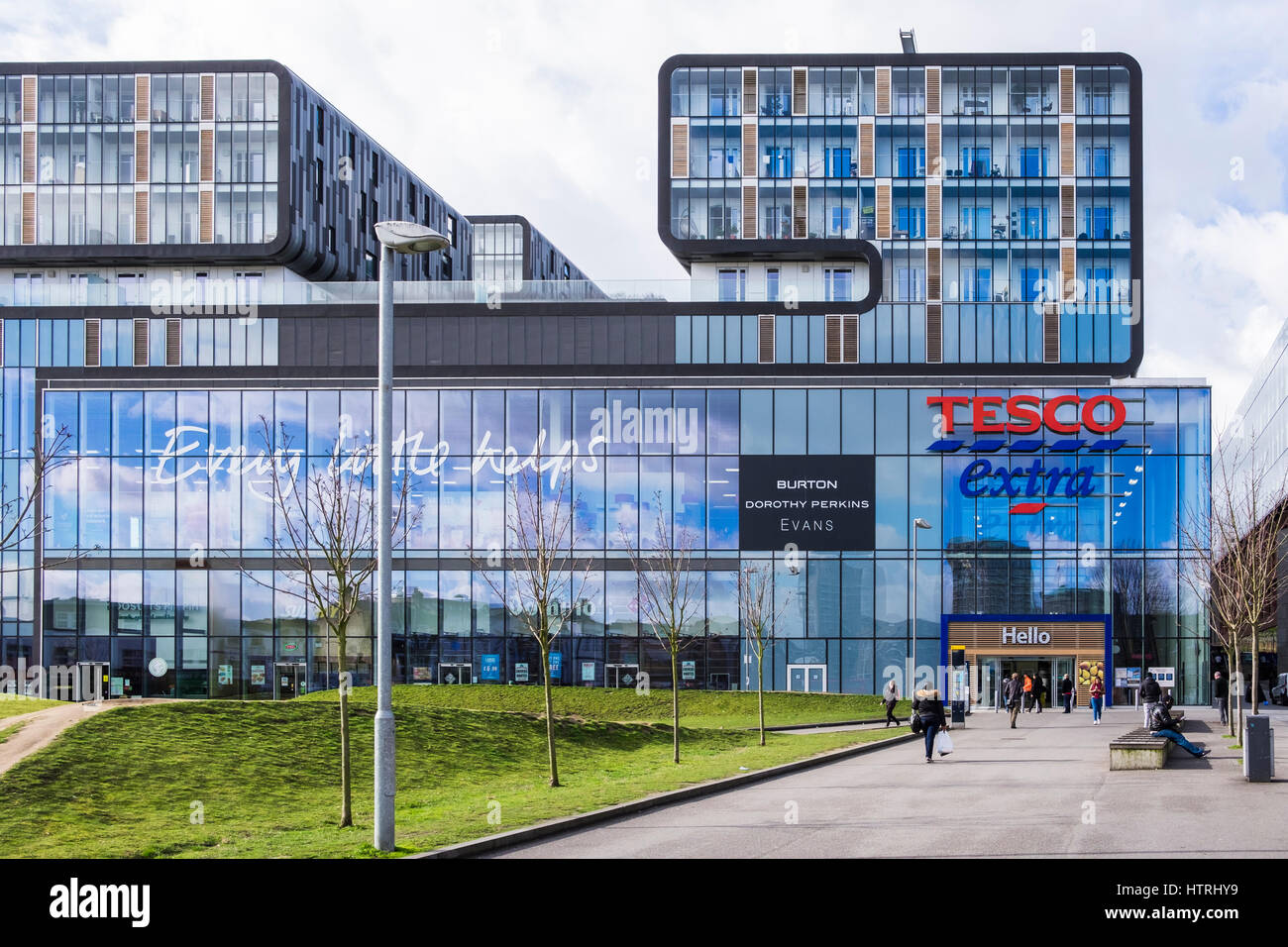 Tesco Extra Store, Woolwich, London, England, U.K Stock Photo Alamy