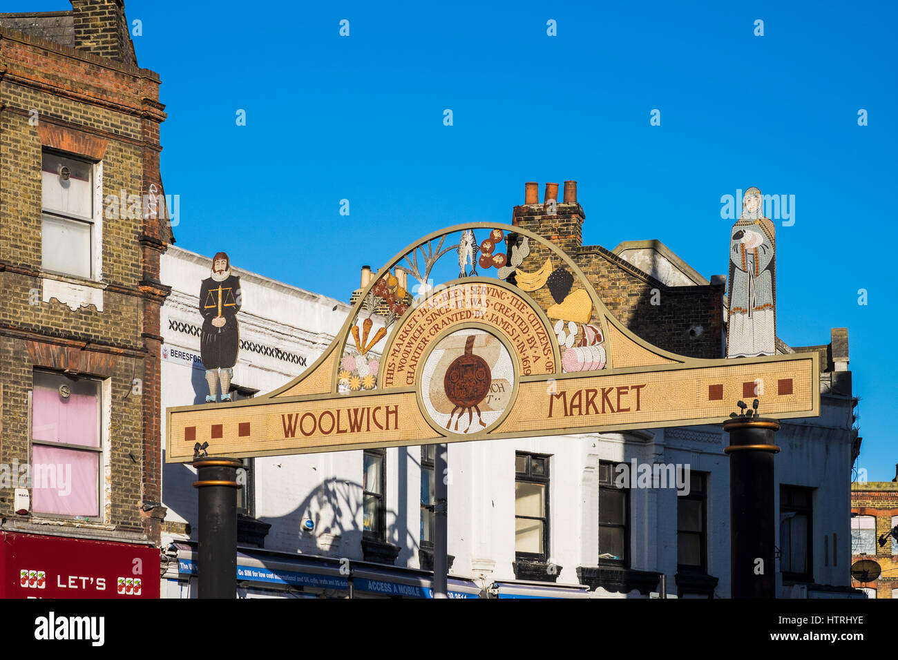 Woolwich Market, Woolwich, London, England, U.K Stock Photo Alamy