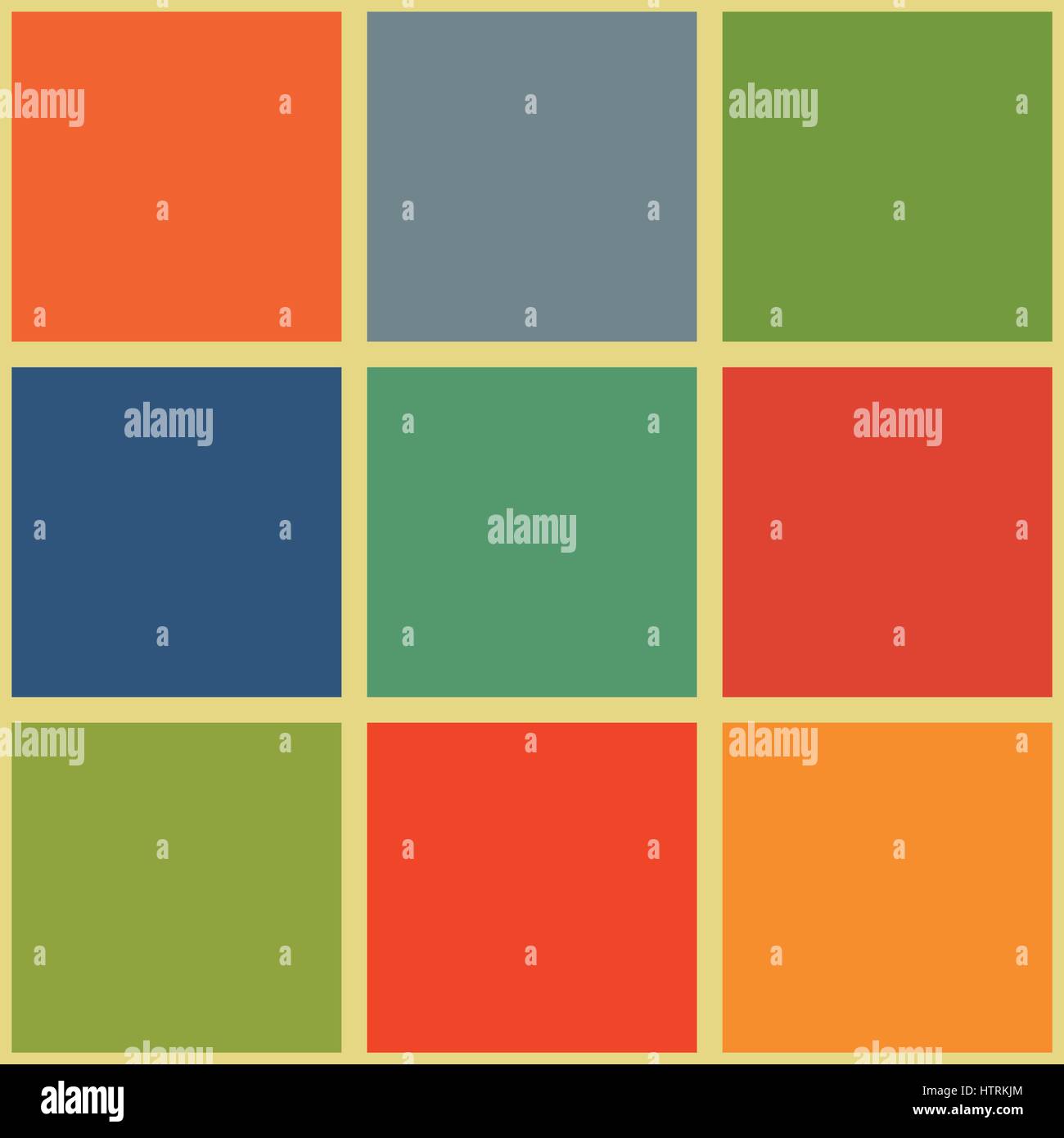 Bright mosaic seamless pattern background square tiles Stock Vector ...