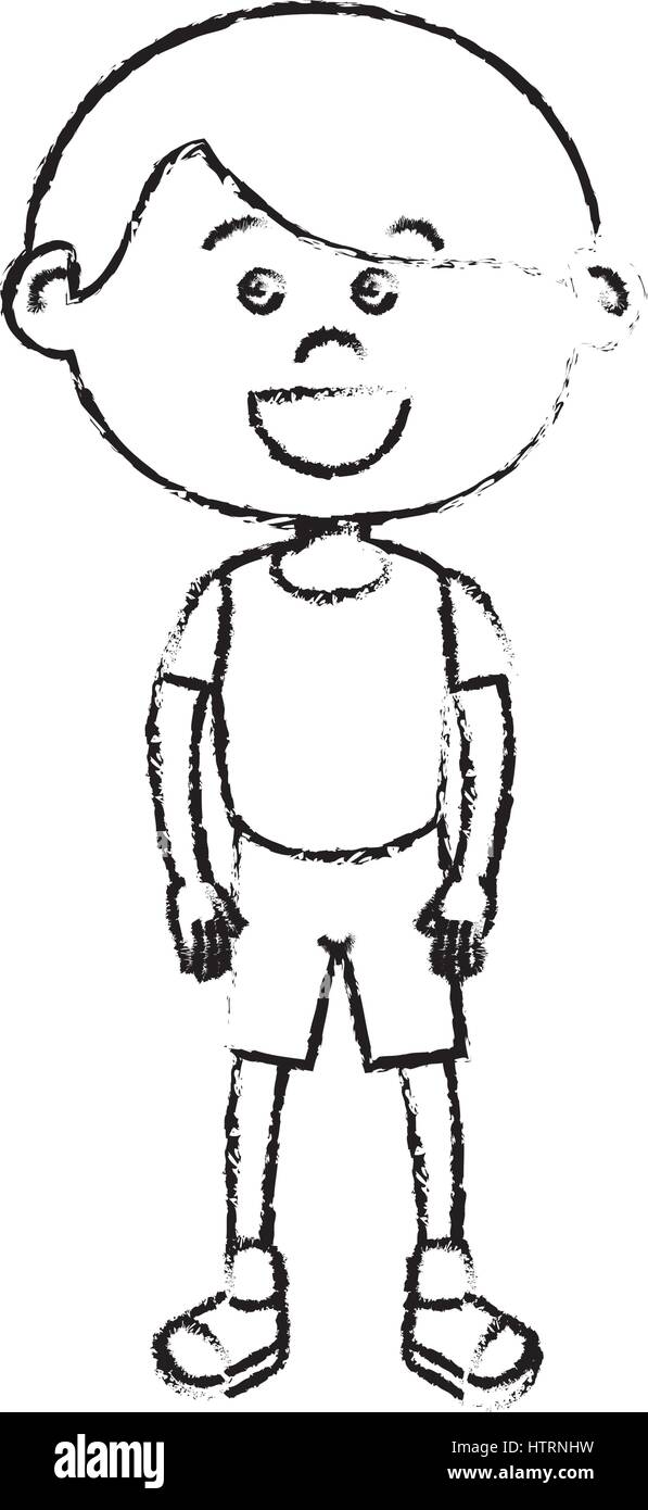 cute little boy character Stock Vector Image & Art - Alamy