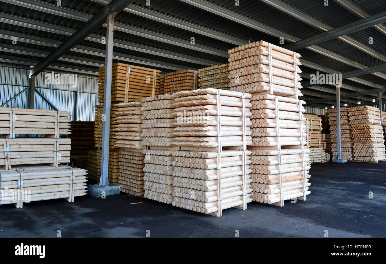 lumber stacked in piles in stock Stock Photo Alamy