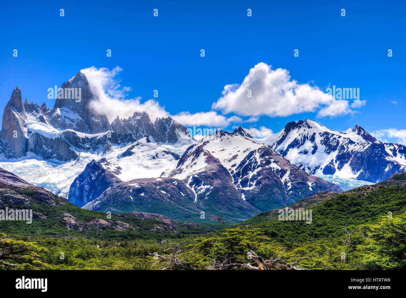 The Famed Mount Fitz Roy In Argentina Stock Photo Alamy