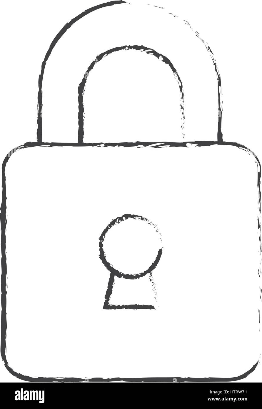safe padlock isolated icon Stock Vector Image & Art - Alamy