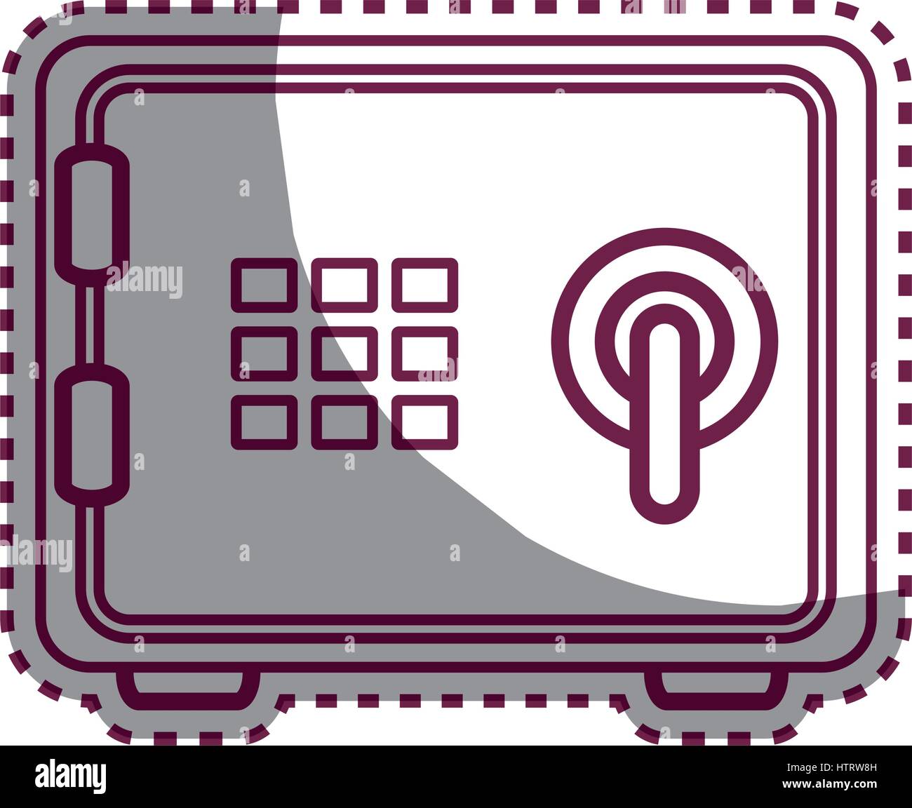 safe box money icon Stock Vector Image & Art - Alamy