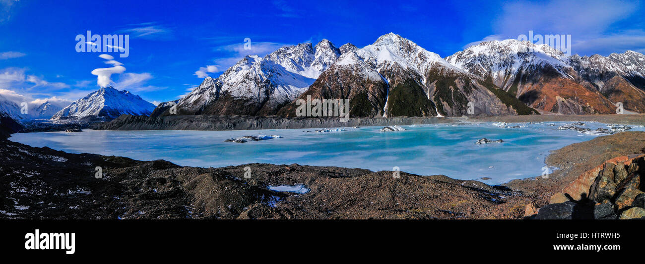 Mount cook region hi-res stock photography and images - Alamy