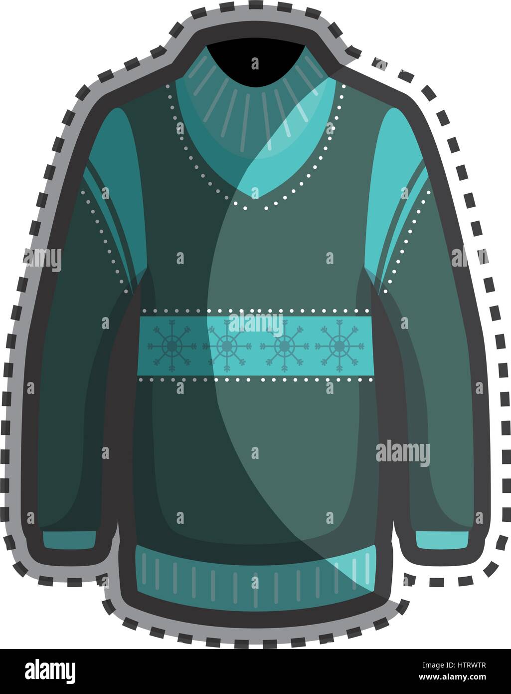 Fashion winter jacket icon Stock Vector Image & Art - Alamy