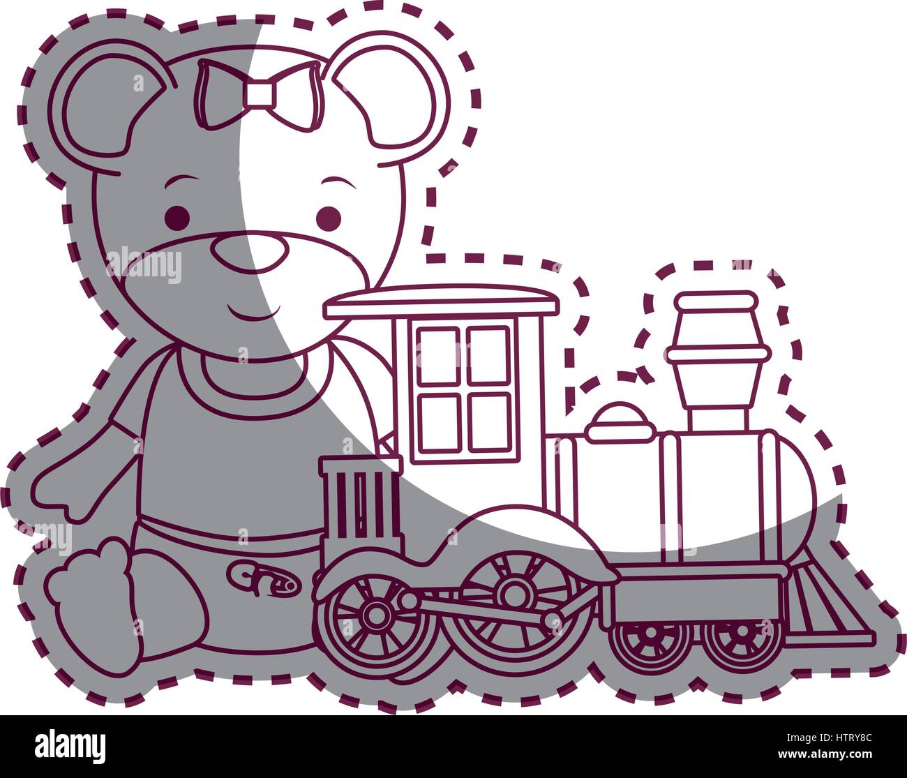 Train Plush Set main image 1