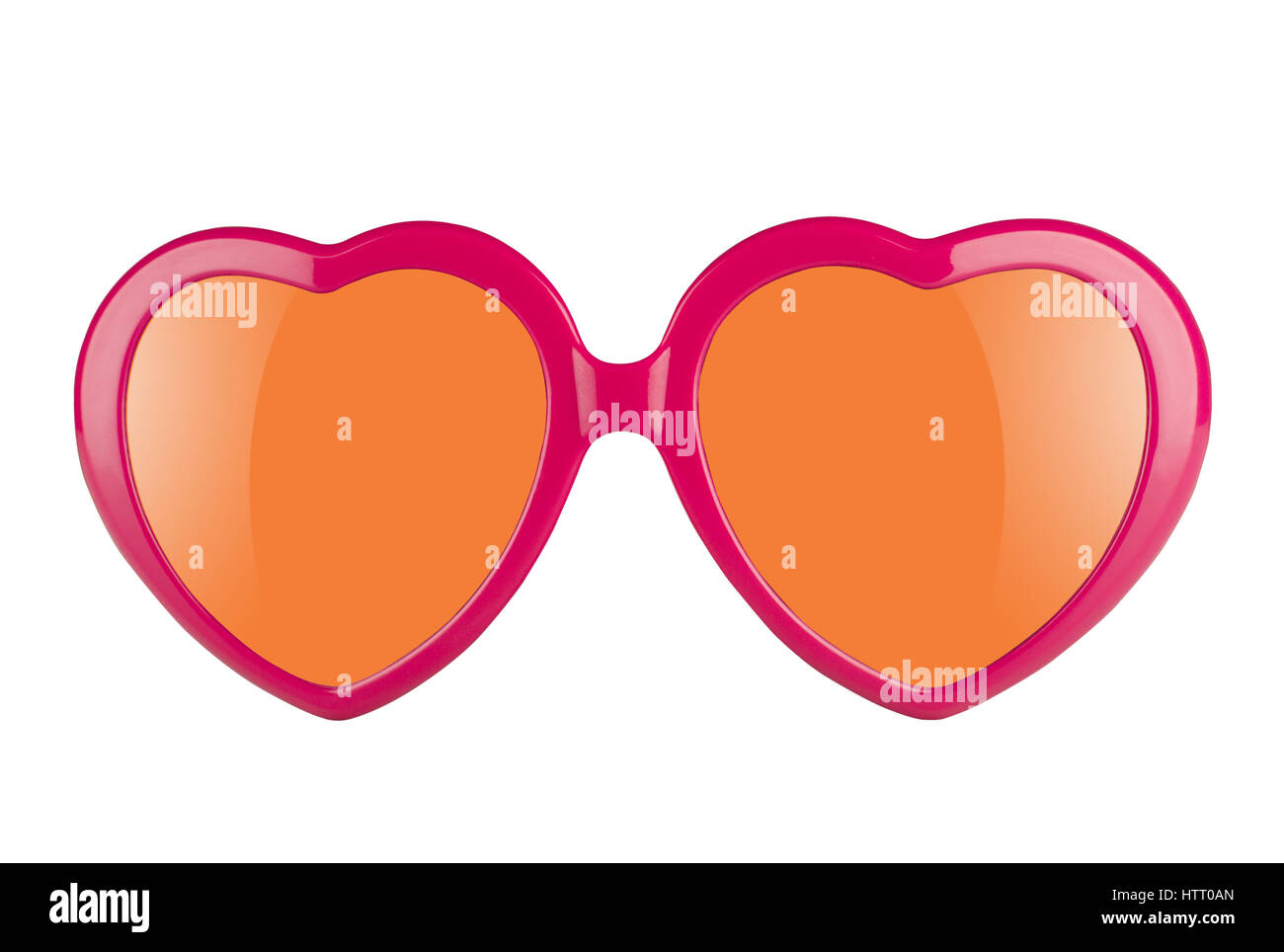 orange heart sunglasses