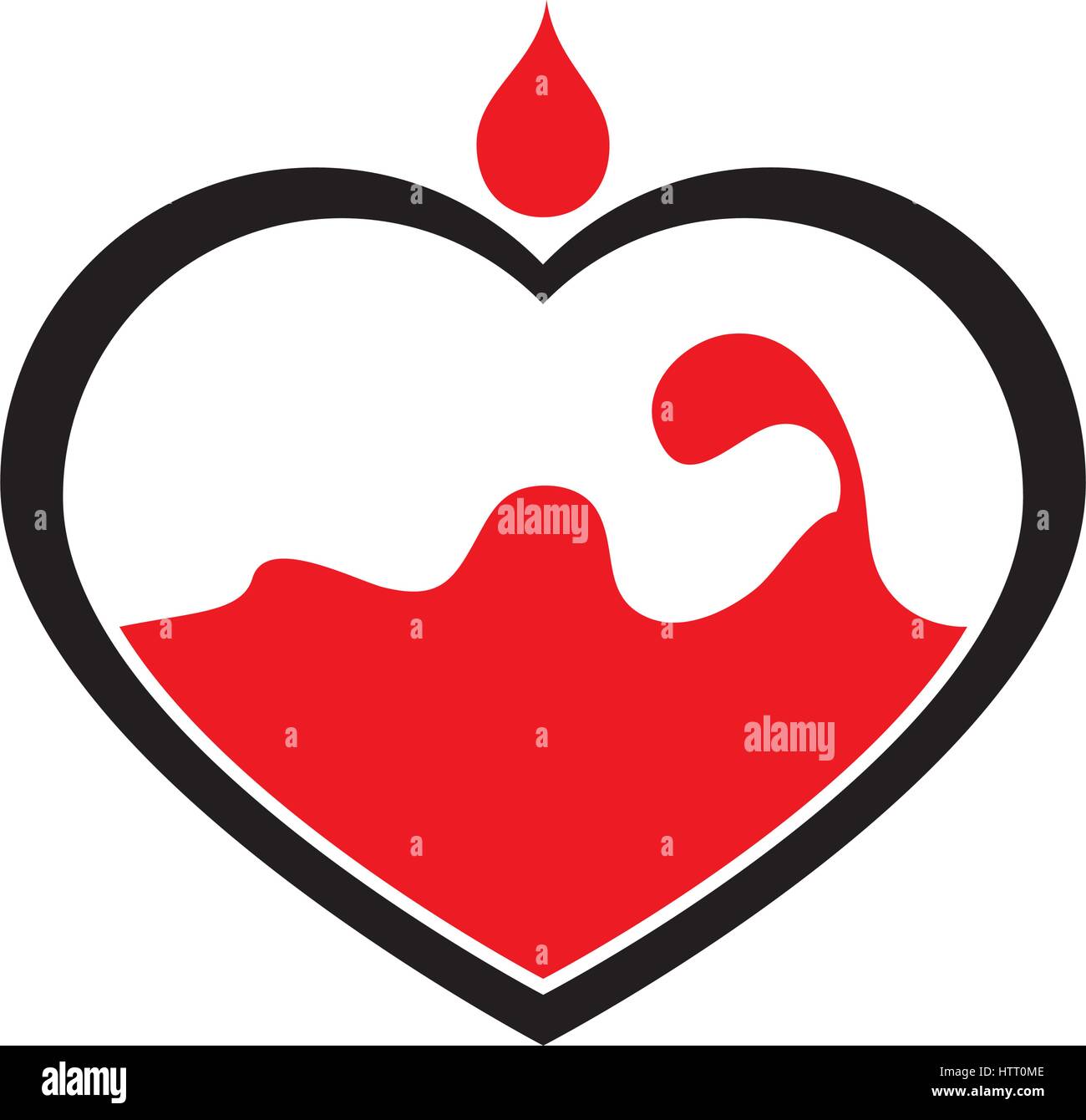 blood donation campaign emblem Stock Vector Image & Art - Alamy